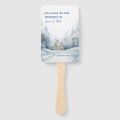 Elegantes Landschaftsschneeprogramm für Winterhoch Fächer (Vorderseite)