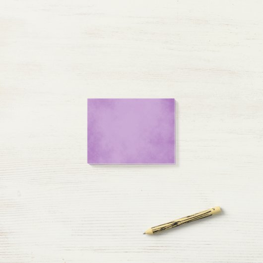 Elegantes Lavendel-Parchment-Design Post-it Klebezettel (Auf Schreibtisch)