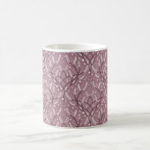 Elegantes Lavendel Vine Blumenmuster Kaffeetasse (Mittel)
