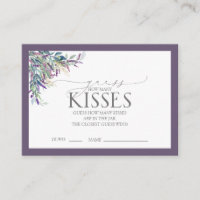 Elegantes Lavender Floral Brautparty Game