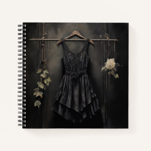Elegantes LBD Vintag Fashion Journal Notizblock