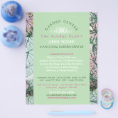 Elegantes Leaf, Gartenzentrum, Gartenbauer Flyer (Einzeln)