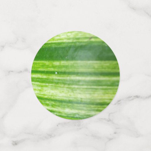 Elegantes Leaf & Pink Light Table Confetti Set Konfetti (Klein Vorderseite)