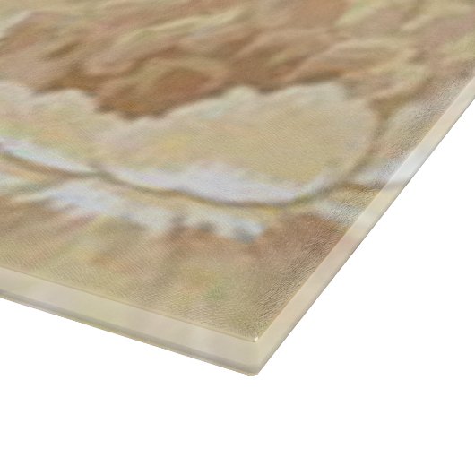 Elegantes Leaf-Schneidboard Schneidebrett (Ecke)