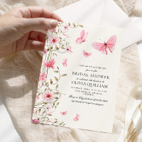 Elegantes Leben im Brautparty der Schmetterlinge