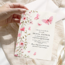 Elegantes Leben im Brautparty der Schmetterlinge