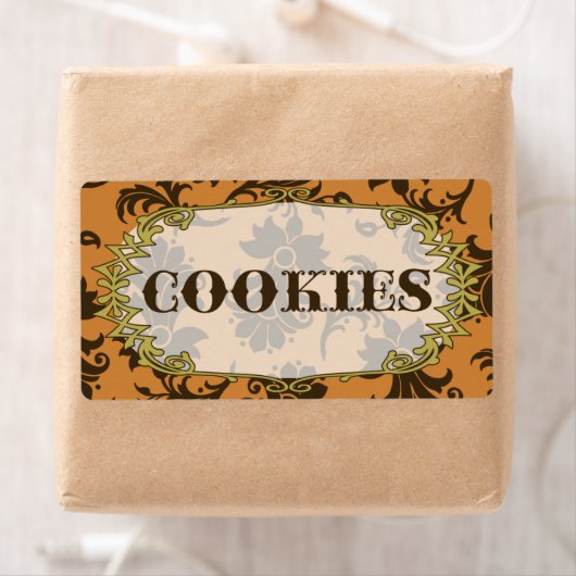 Elegantes Lebensmitteletikett (Insitu)