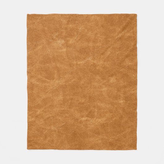 Elegantes Lederhintergrund Fleecedecke (Vorderseite)