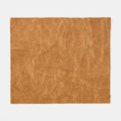Elegantes Lederhintergrund Fleecedecke (Vorderseite (Horizontal))