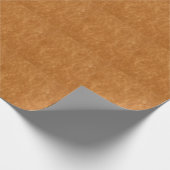 Elegantes Lederhintergrund Geschenkpapier (Ecke)