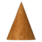 Elegantes Lederhintergrund Partyhütchen (Links)