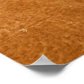 Elegantes Lederhintergrund Poster (Ecke)