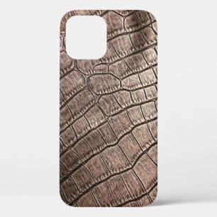 Elegantes Ledermuster nah. Case-Mate iPhone Hülle