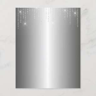 Elegantes leeres Flugblatt Flyer