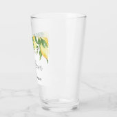 Elegantes Lemon Brautparty Glass Glas (Links)