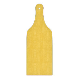 Elegantes Lemon Gelbglas Paddelplatine Schneidebrett