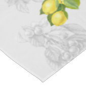 Elegantes Lemon Summer Tablecloth Tischdecke (Schrägansicht)