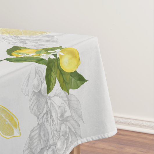 Elegantes Lemon Summer Tablecloth Tischdecke (Beispiel)