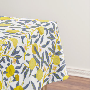 Elegantes Lemon Weinmuster wählen Sie Ihre Farbe Tischdecke