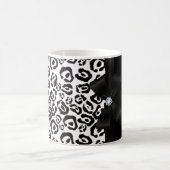 Elegantes Leopard-Bogen u. Diamant Kaffeetasse (Mittel)