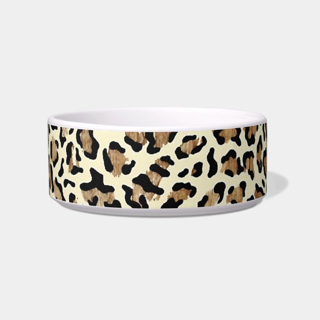 Elegantes Leopard-Rosa nobel Napf (Vorderseite)