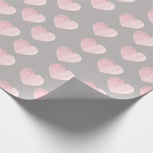 elegantes Liebe Geschenkpapier (Ecke)