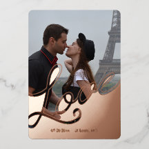 Elegantes Liebesschrift-Overlay Save the Date 2 Fo