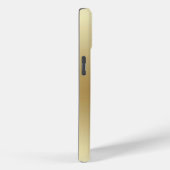 Elegantes Light Gold Teal Case-Mate iPhone Hülle (Rückseite / Rechts)