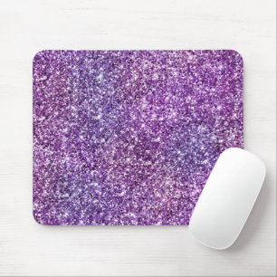 Elegantes Lila Abstraktes stilvolles Chic-Muster Mousepad