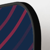 Elegantes Lila Beruflich Pickleball Schläger (Linke Seite)