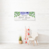 Elegantes lila Brautparty der Blumen-| Banner (Insitu)