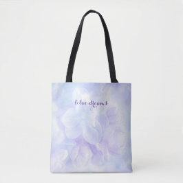 Elegantes Lila Lilac-Blume-Design Tasche