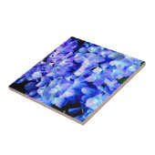 Elegantes lila Magenta Blumenhydrangea Fliese (Seite)