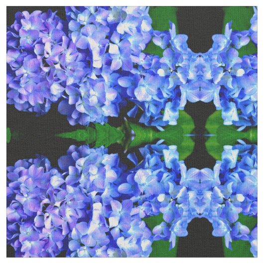 Elegantes lila Magenta Blumenhydrangea Stoff (Nahaufnahme)