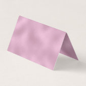 Elegantes, Lila-pinkfarbenes Monogramm aus Blüteng Visitenkarten (Rückseite)