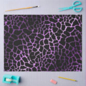 Elegantes Lila Tiger Seidenpapier (Basteln)