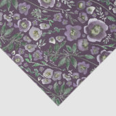 Elegantes Lila Tissue (Blumenpapier) Seidenpapier (Ausschnitt)