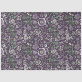 Elegantes Lila Tissue (Blumenpapier) Seidenpapier