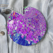 Elegantes Lila und blaues Limelight Hydrangea Button (Beispiel)