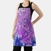 Elegantes Lila und blaues Limelight Hydrangea Schürze (InSitu)