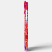 Elegantes Lila und Orange Limelight Hydrangea Case-Mate iPhone Hülle (Rückseite / Links)