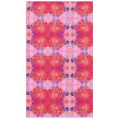 Elegantes Lila und Orange Limelight Hydrangea Tischdecke (Vorderseite)