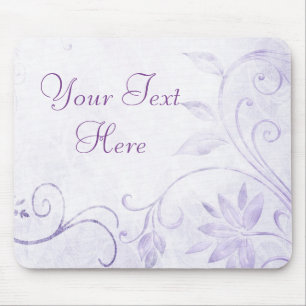 Elegantes Lila Vintag Mousepad