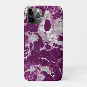 Elegantes Lila Violett Abstraktes Muster Case-Mate iPhone Hülle