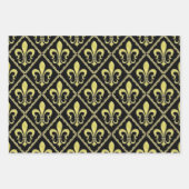 Elegantes Lilie Design Geschenkpapier Set (Vorderseite 3)