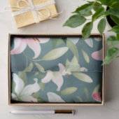Elegantes Lily Pattern Seidenpapier (Geschenk)