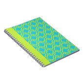 Elegantes Limones Notebook Notizblock (Rechte Seite)