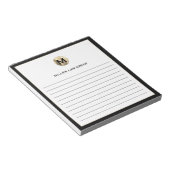 Elegantes Lined Notepad Notizblock (angewinkelt)
