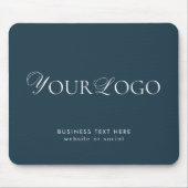 Elegantes Logo für Unternehmen und Textilindustrie Mousepad (Vorne)