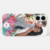 Elegantes Lotus-Blume-benutzerdefiniertes Foto Case-Mate iPhone Hülle (Rückseite (Horizontal))